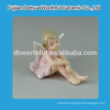 Cutely angel design ceramic home decoration